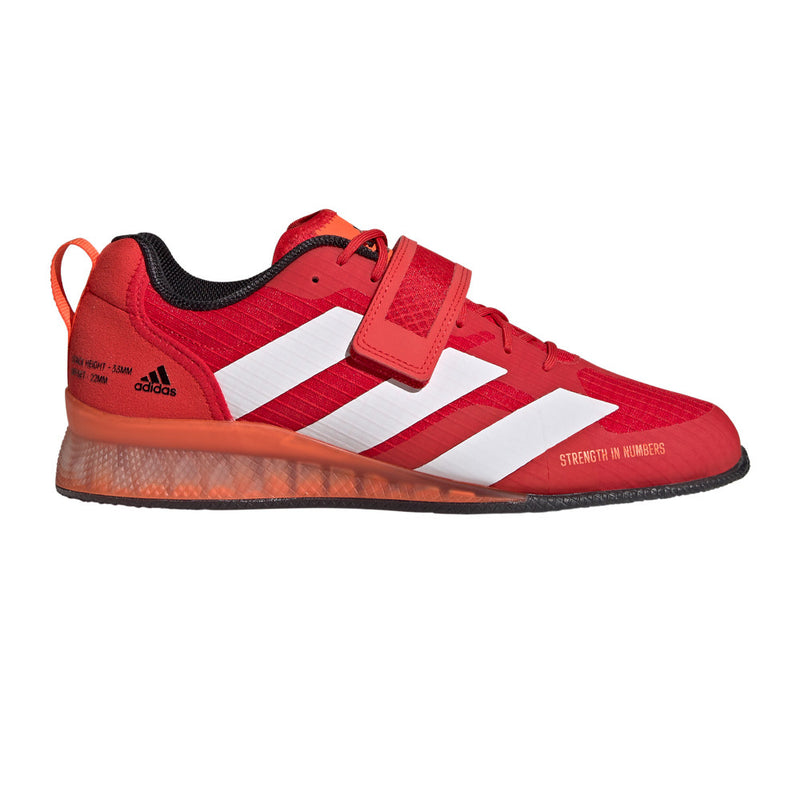 Adidas weightlifting 2025 shoes red