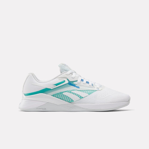 Reebok Nano X4 Women’s Trainers - White/Unleashedgrn/Kineticblue