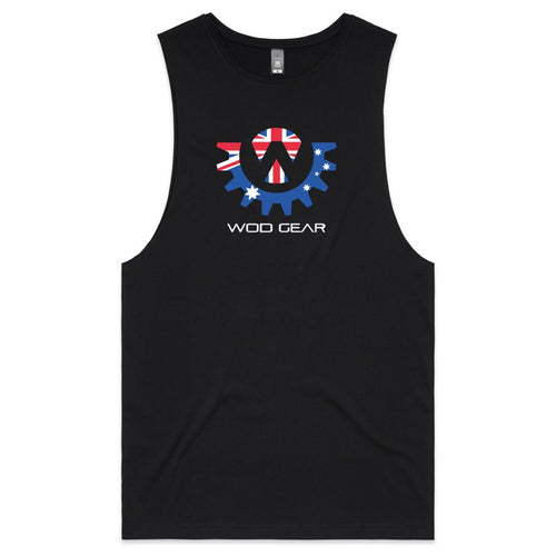 Wod Gear Aus Men's Tank - Black