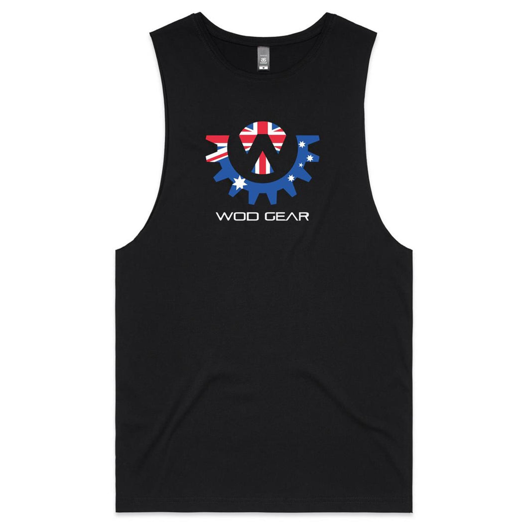 Wod Gear Aus Men's Tank - Black