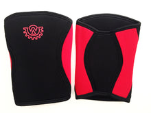 Wod Gear 7mm Knee Sleeves Black/Red (Pair)